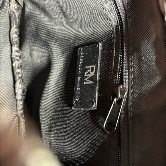 Rebecca Minkoff Quilted Studded Vegan Leather Crossbody Bag - Picture 5 of 6